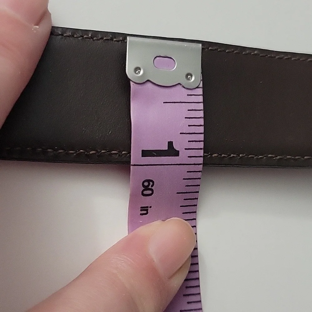 S. T. Dupont Paris Men's Leather Belt Reversible Black & Brown